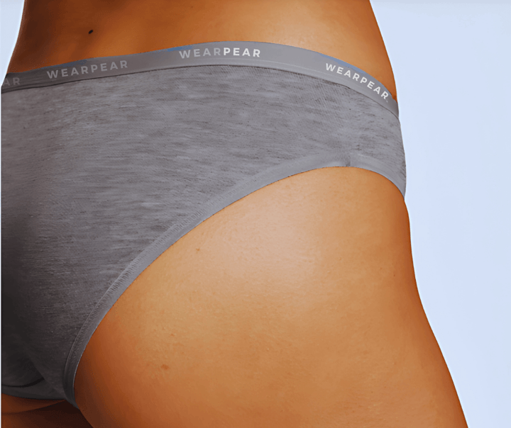 Supima® Cotton Bikini Heather Grey